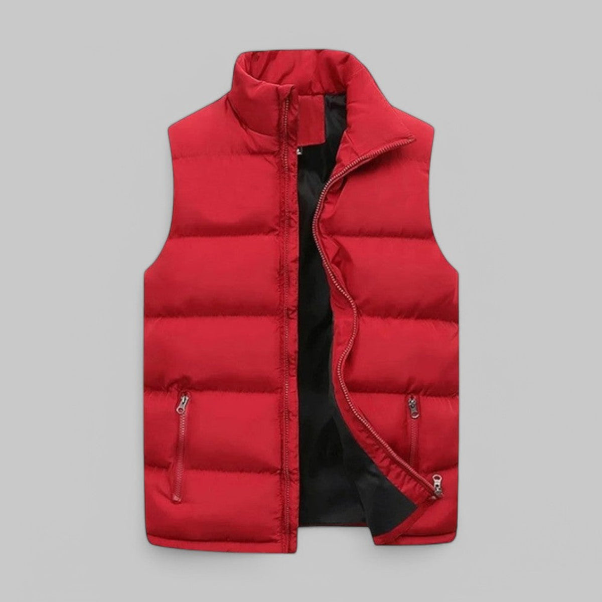 Men's Puffer Vest Lightweight Quilted Gilet for Versatile Warmth 2