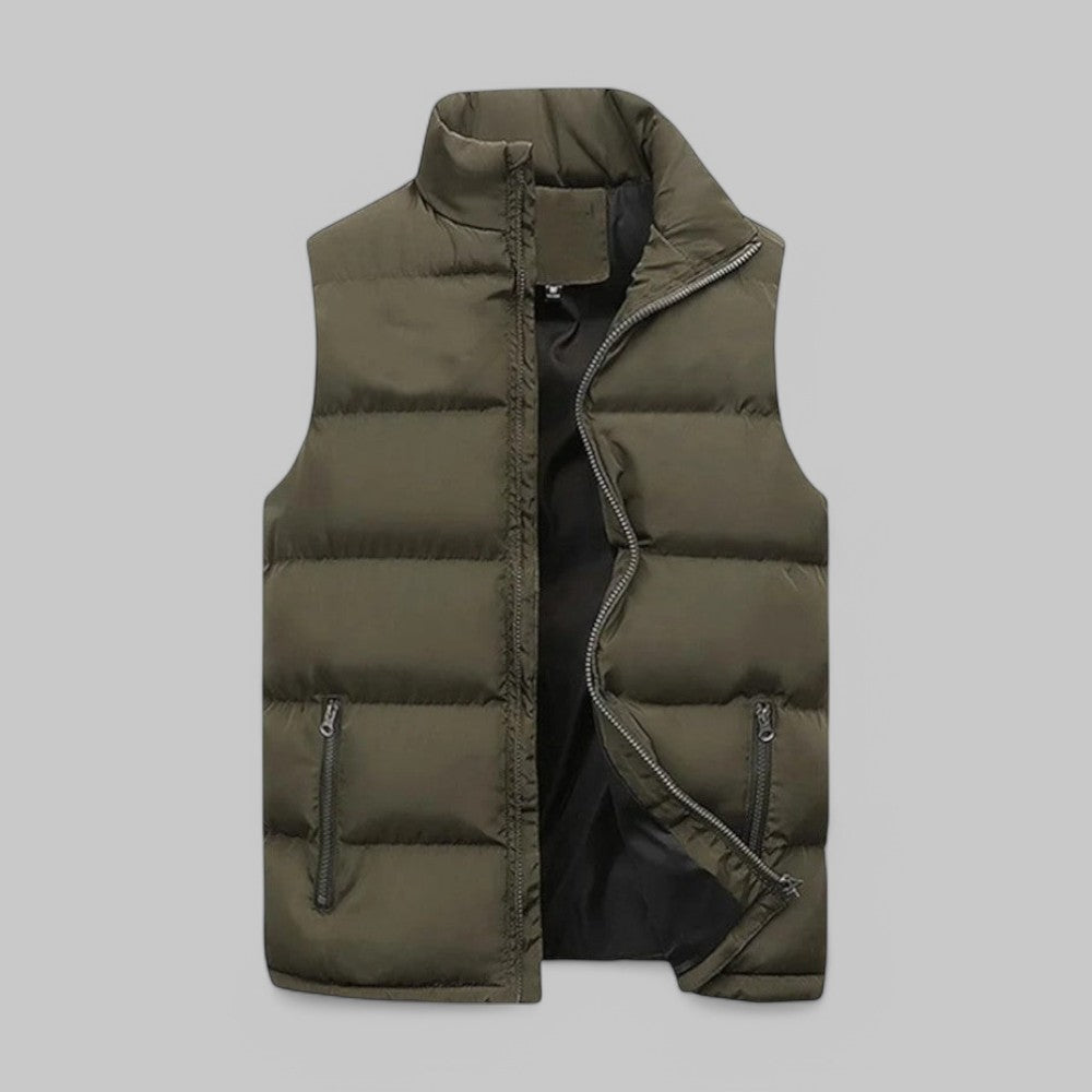 Men's Puffer Vest Lightweight Quilted Gilet for Versatile Warmth 5