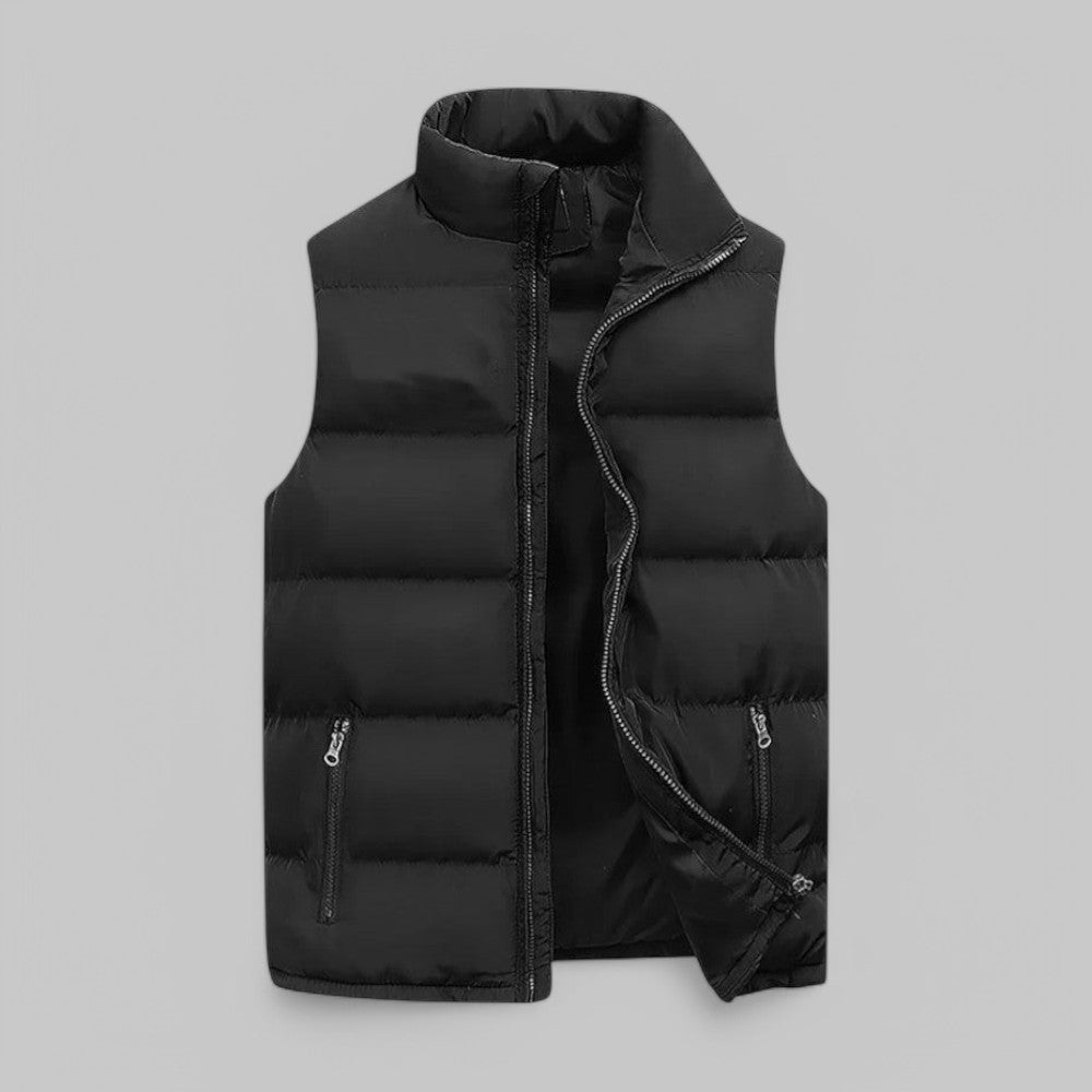 Men's Puffer Vest Lightweight Quilted Gilet for Versatile Warmth 6