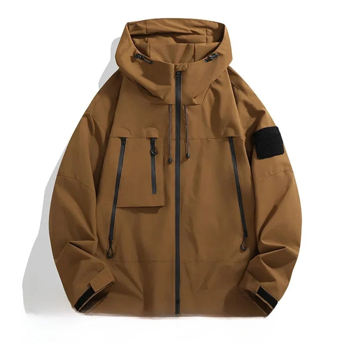 Men's Softshell Jacket Hooded Casual Outdoor Style for Active Pursuits 1
