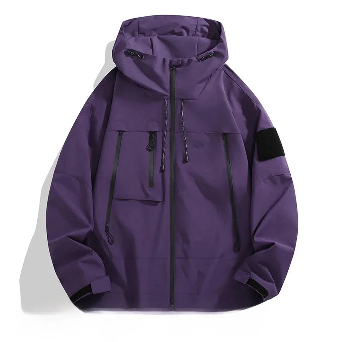 Men's Softshell Jacket Hooded Casual Outdoor Style for Active Pursuits 3