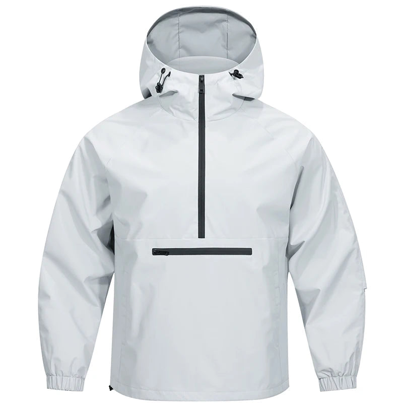 Men's Softshell Jacket Hooded Casual Outdoor Wear for Spring and Autumn 2