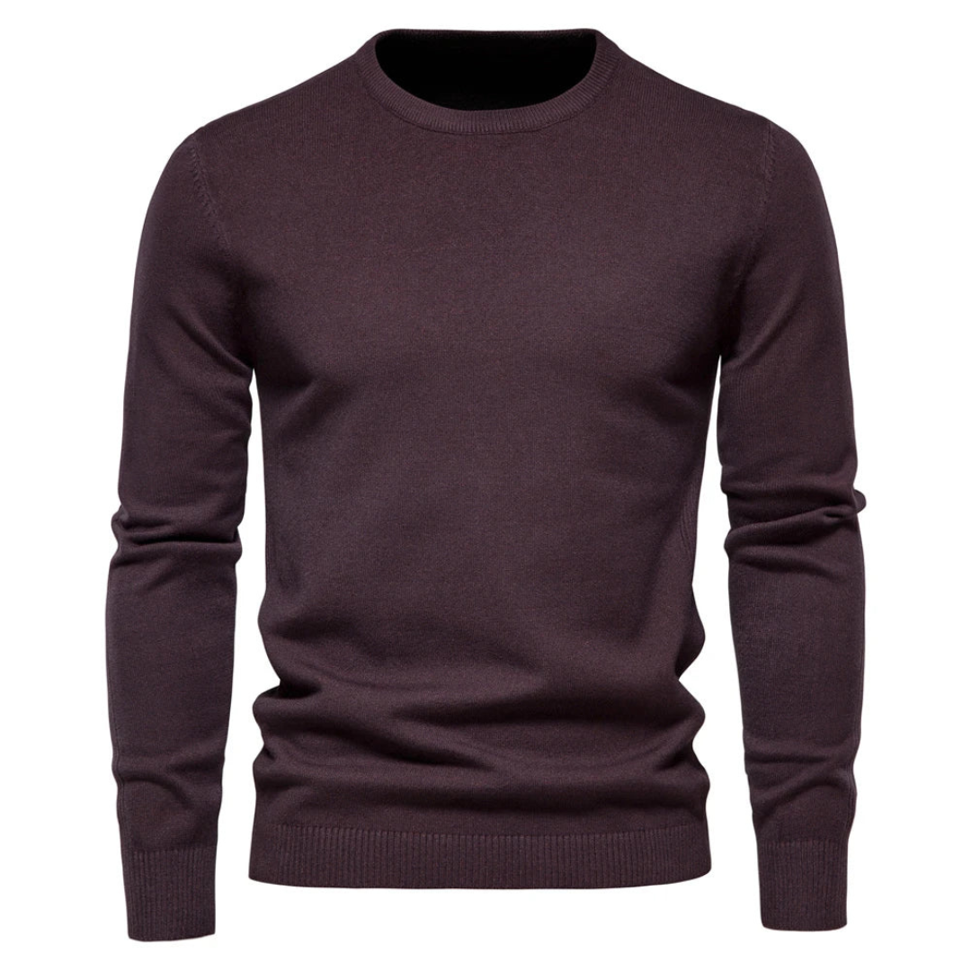 Men's Sweater Elegant Timeless Design Comfortable Fit Soft Breathable Fabric 0