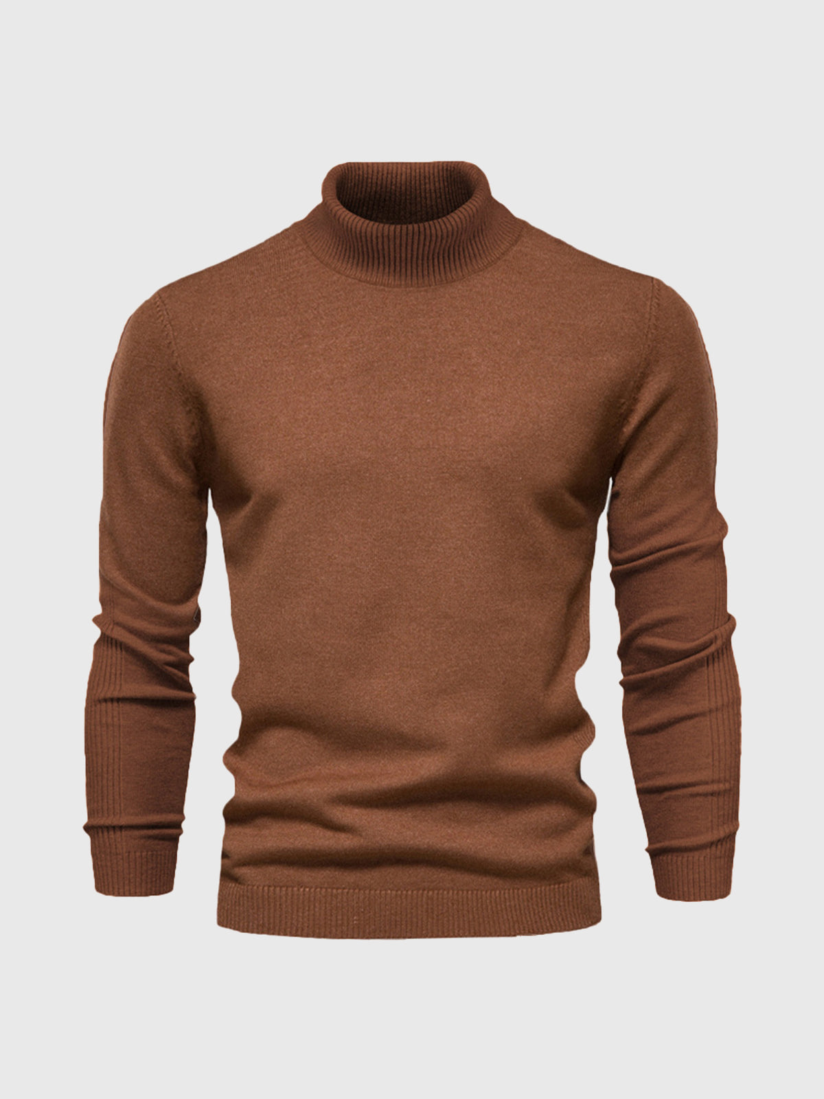 Men's Turtleneck Sweater Soft Cotton Casual Elegant Design 8