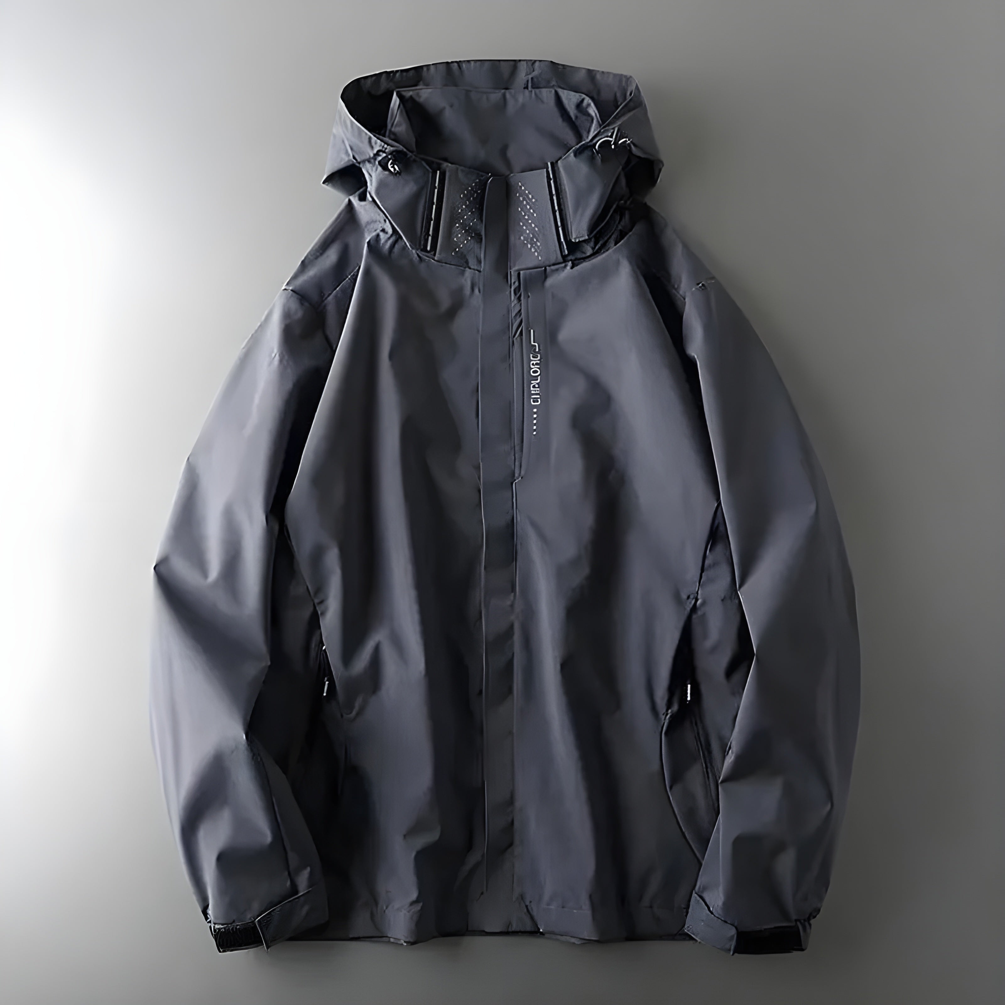 Men's Waterproof Breathable Rain Jacket Stylish Outdoor Wear Casual 2