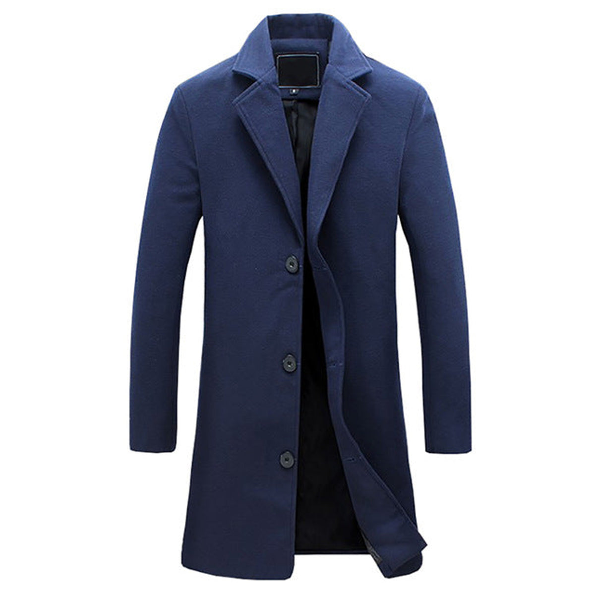 Men's Winter Trench Coat Classic Style Insulated Warmth for Cold Weather 3