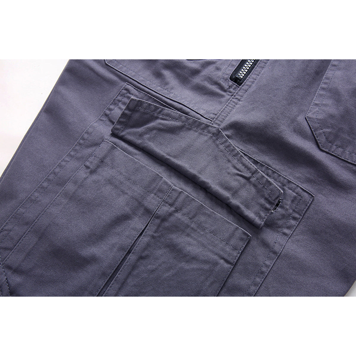 Mens Cargo Shorts Tactical Outdoor Functional with Pockets Black 4