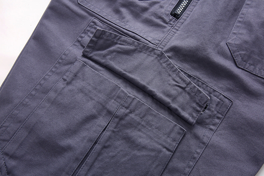 Mens Cargo Shorts Tactical Outdoor Functional with Pockets Black 4