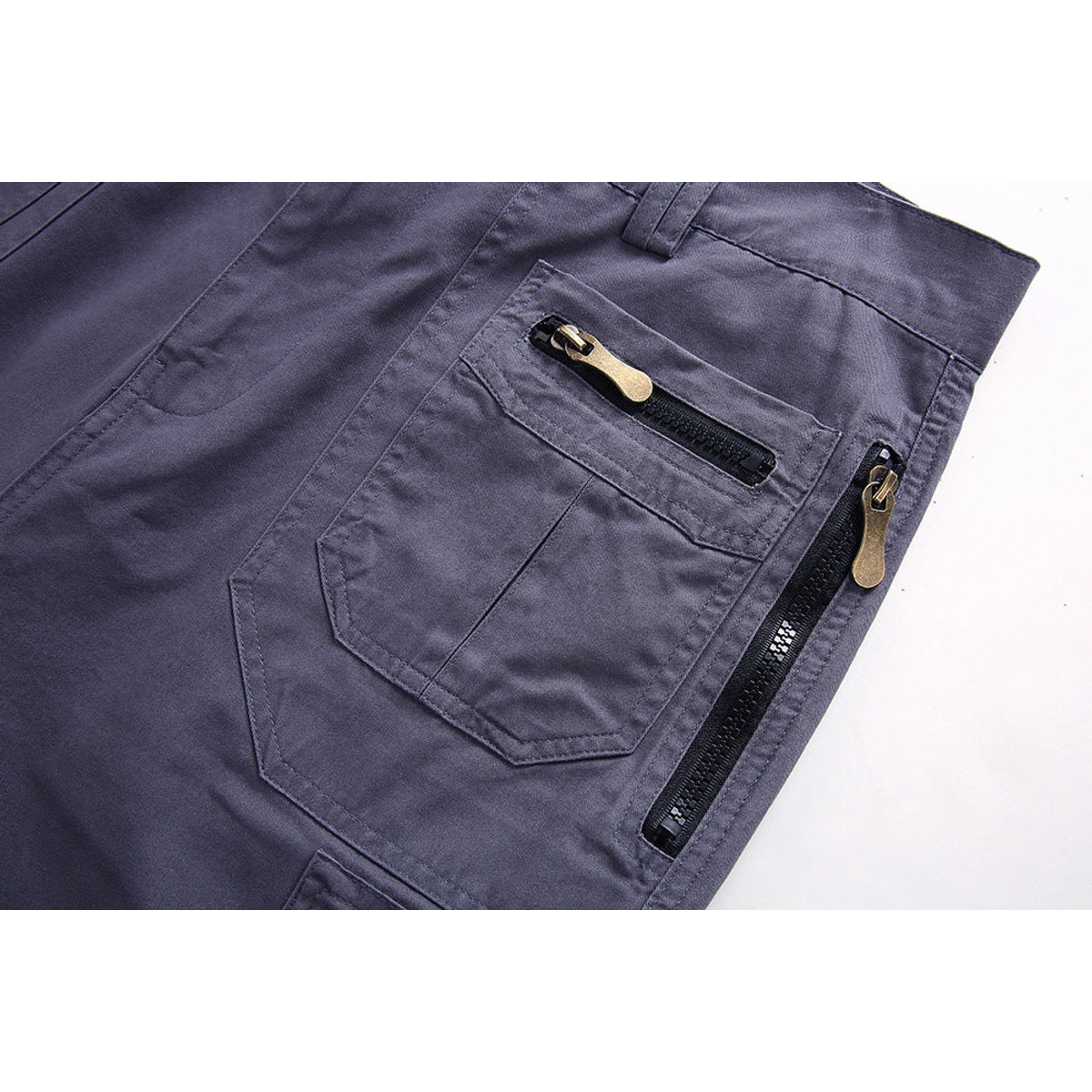 Mens Cargo Shorts Tactical Outdoor Functional with Pockets Black 8