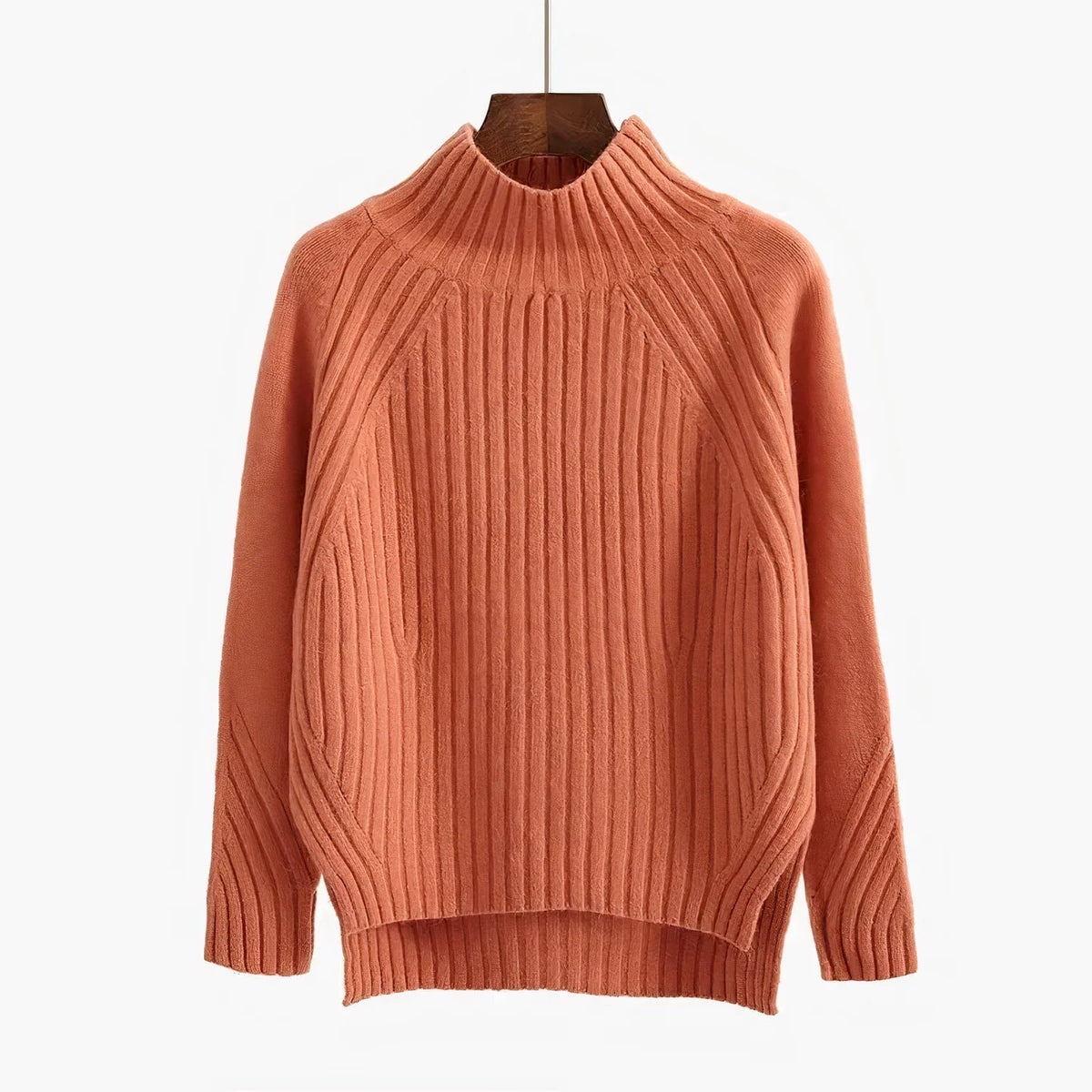 Merino Wool Turtleneck Sweater Women Cozy Warm Essential for Cold Weather 1