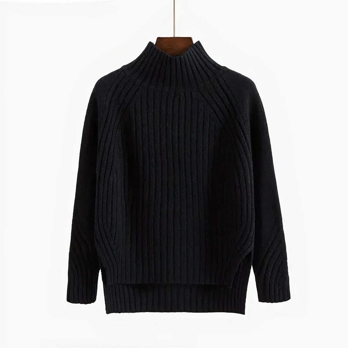 Merino Wool Turtleneck Sweater Women Cozy Warm Essential for Cold Weather 4