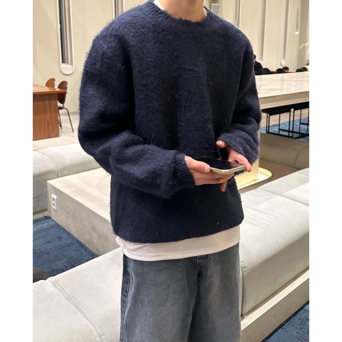 Milano Knit Wool Sweater Cozy Textured Design for Winter Evenings 2