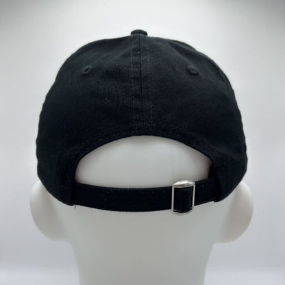 Minimalist Black Baseball Cap - Unisex Curved Brim Hat with Adjustable Strap 3