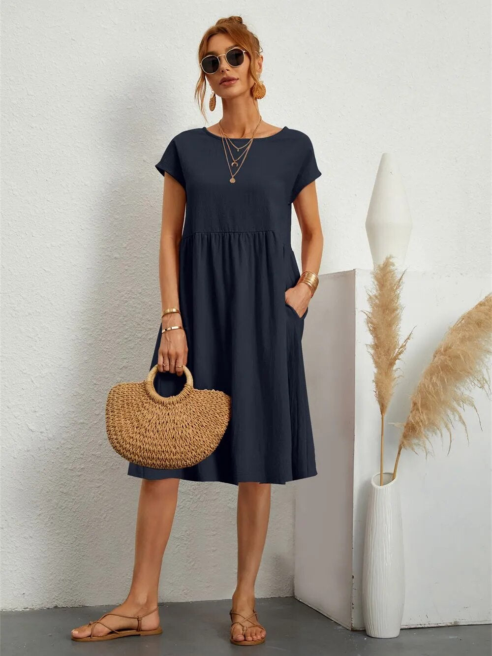 Modern Dress Women Timeless Elegance Versatile Style Formal Dresses 13