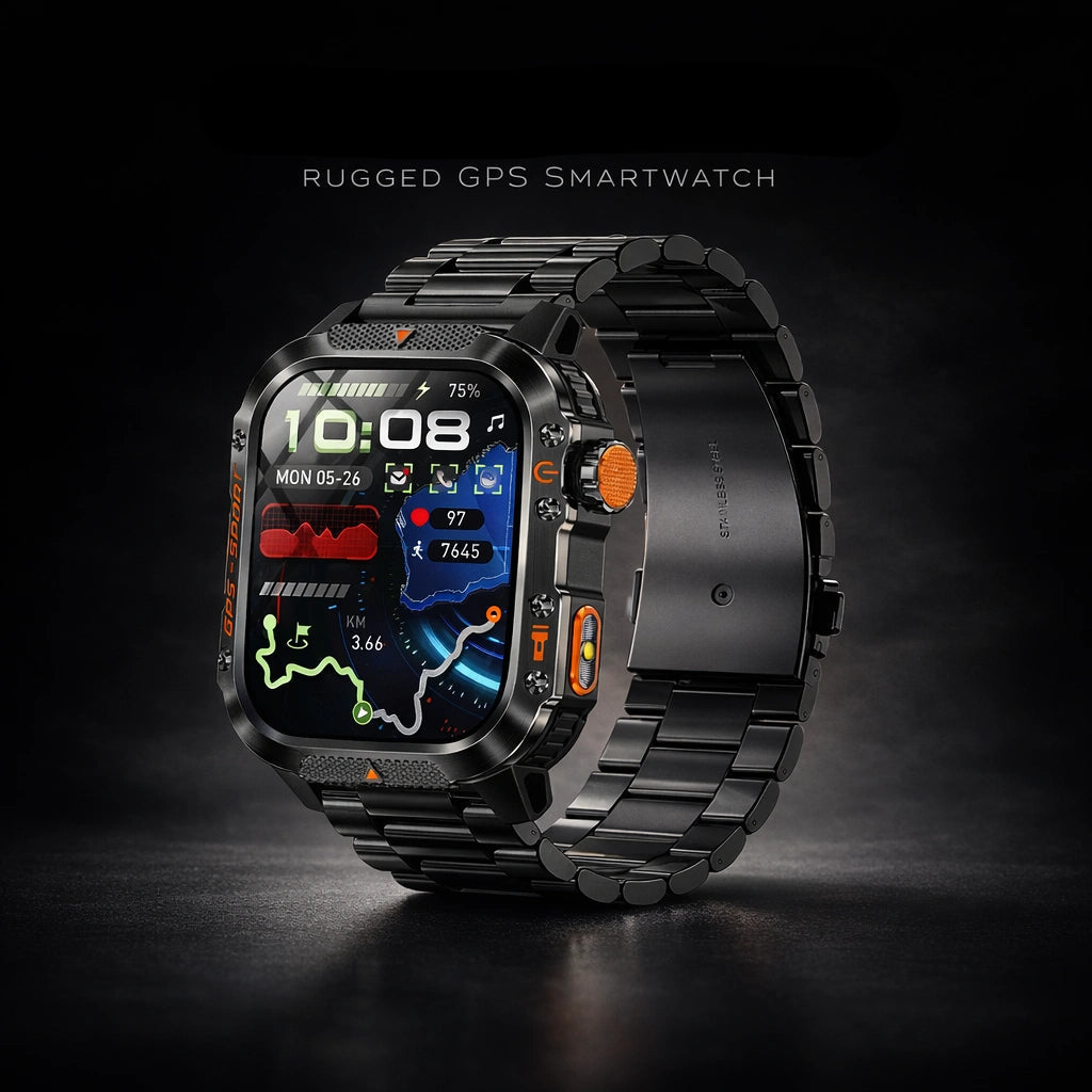 NovaForce X2 Pro | GPS Smartwatch with 100+ Sports Modes | Rugged Design for Outdoor Adventures 1