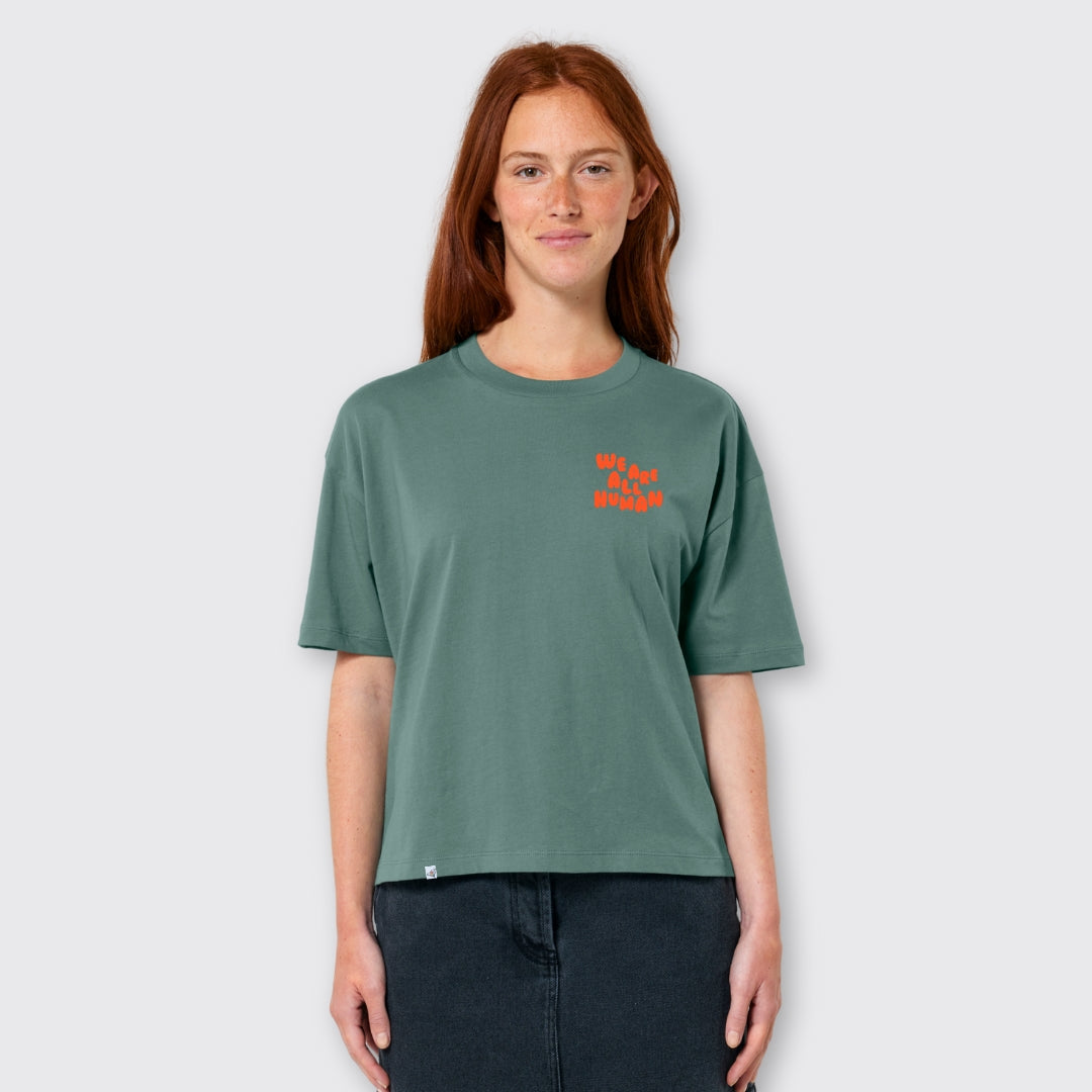 Organic Oversized T-Shirt - Soft Heavyweight Cotton, Boxy Fit, Minimalist Streetwear 7