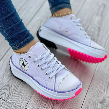 Orthopedic Shoes Lace-Up Thick Sole Comfortable Supportive for All-Day Comfort 1