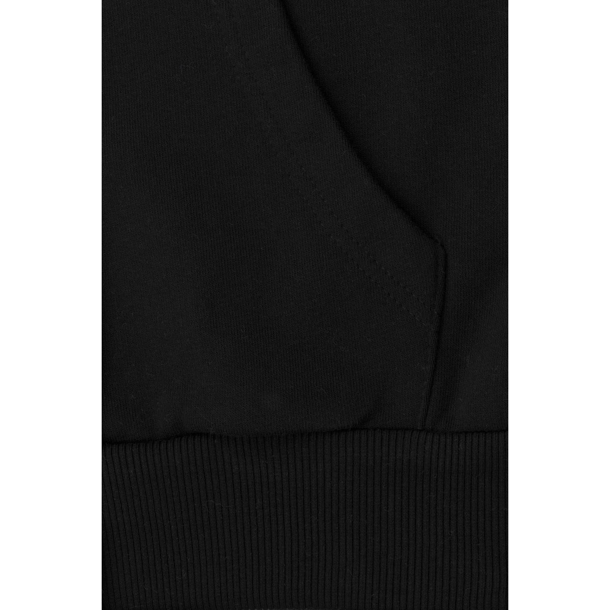 Oversized Black Hoodie for Men - Soft Heavyweight Cotton, Cozy Fit, Streetwear 6