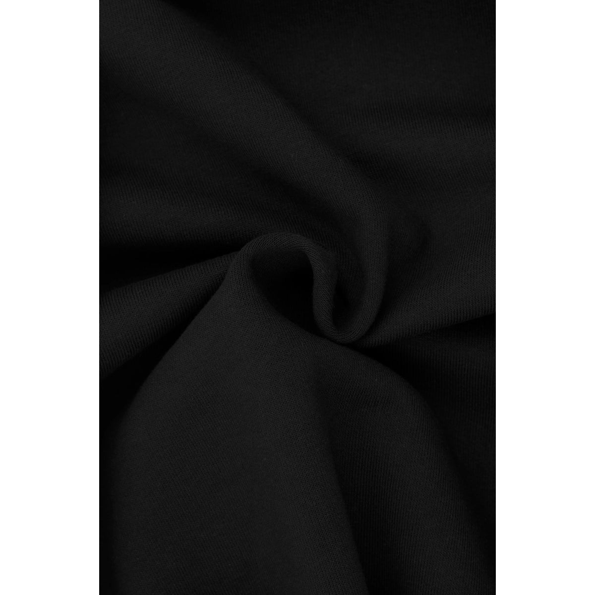 Oversized Black Hoodie for Men - Soft Heavyweight Cotton, Cozy Fit, Streetwear 7