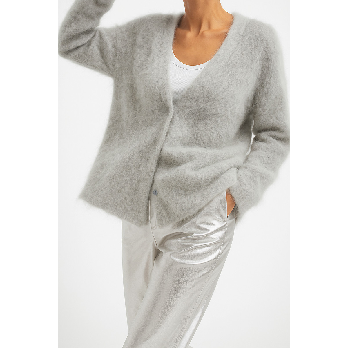 Oversized Cardigan Women Faux Cashmere Cozy Style Casual Chic 4