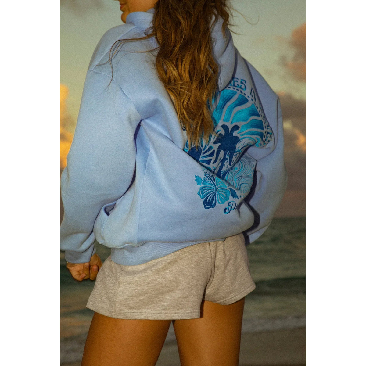 Oversized Hoodie Women - Soft Heavyweight Cotton, Dropped Shoulders, Minimalist Streetwear 5