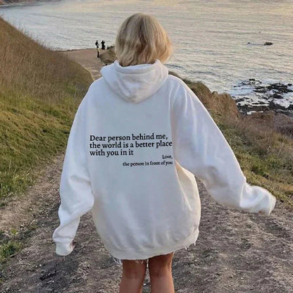 Oversized Hoodie Women - Soft Heavyweight Cotton, Relaxed Fit, Minimalist Streetwear 0