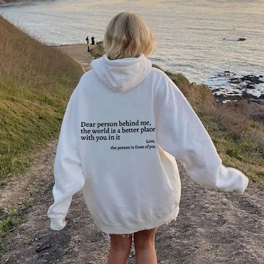 Oversized Hoodie Women - Soft Heavyweight Cotton, Relaxed Fit, Minimalist Streetwear 0