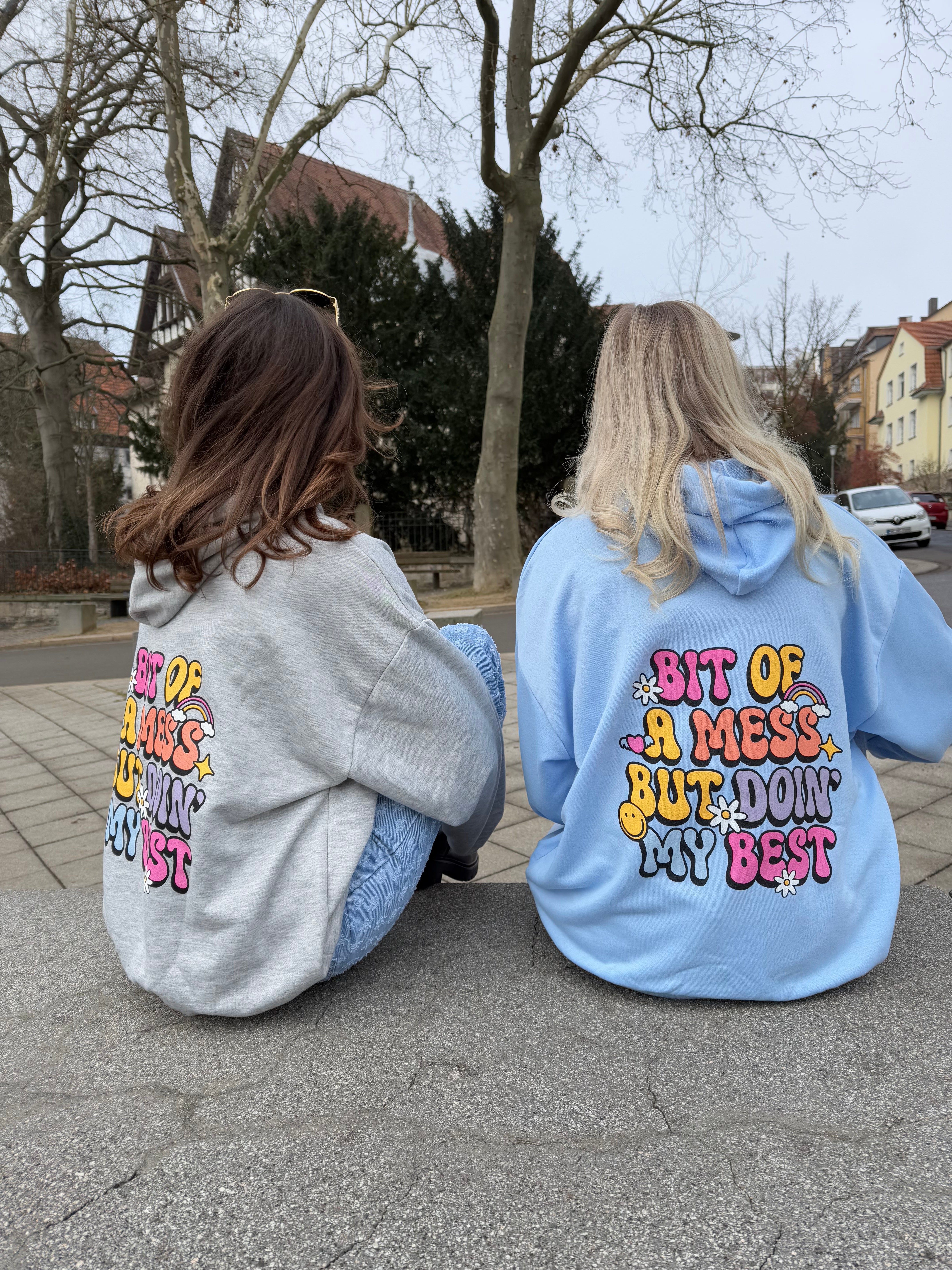 Oversized Hoodie Women - Soft Heavyweight Cotton, Relaxed Fit, Minimalist Streetwear 1