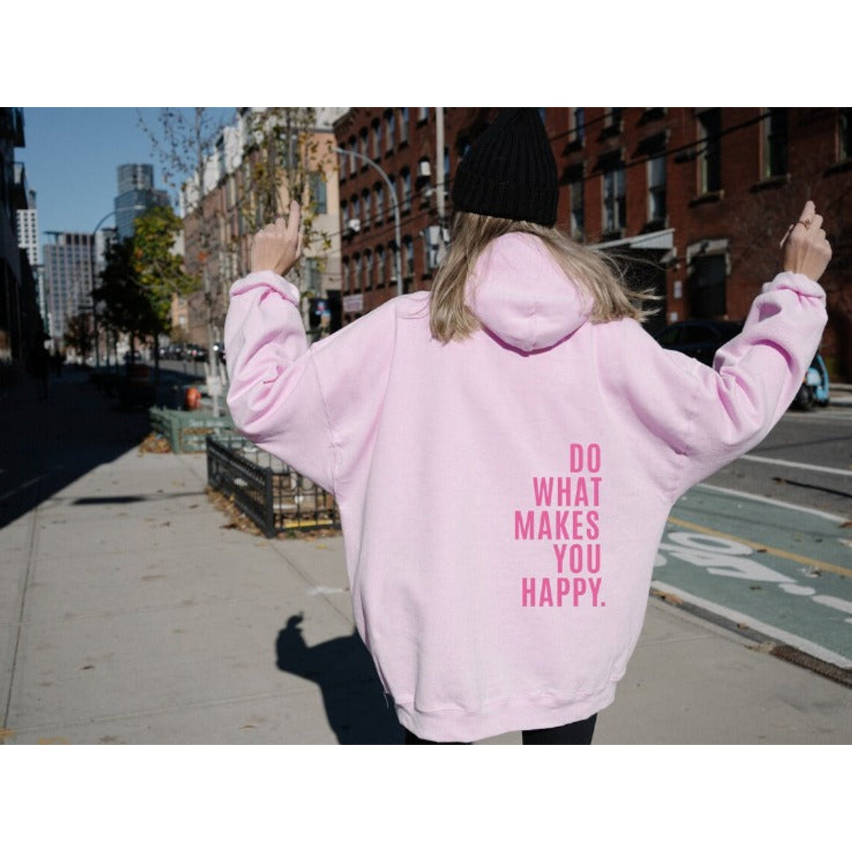Oversized Hoodie Women - Soft Heavyweight Cotton, Relaxed Fit, Minimalist Streetwear 2