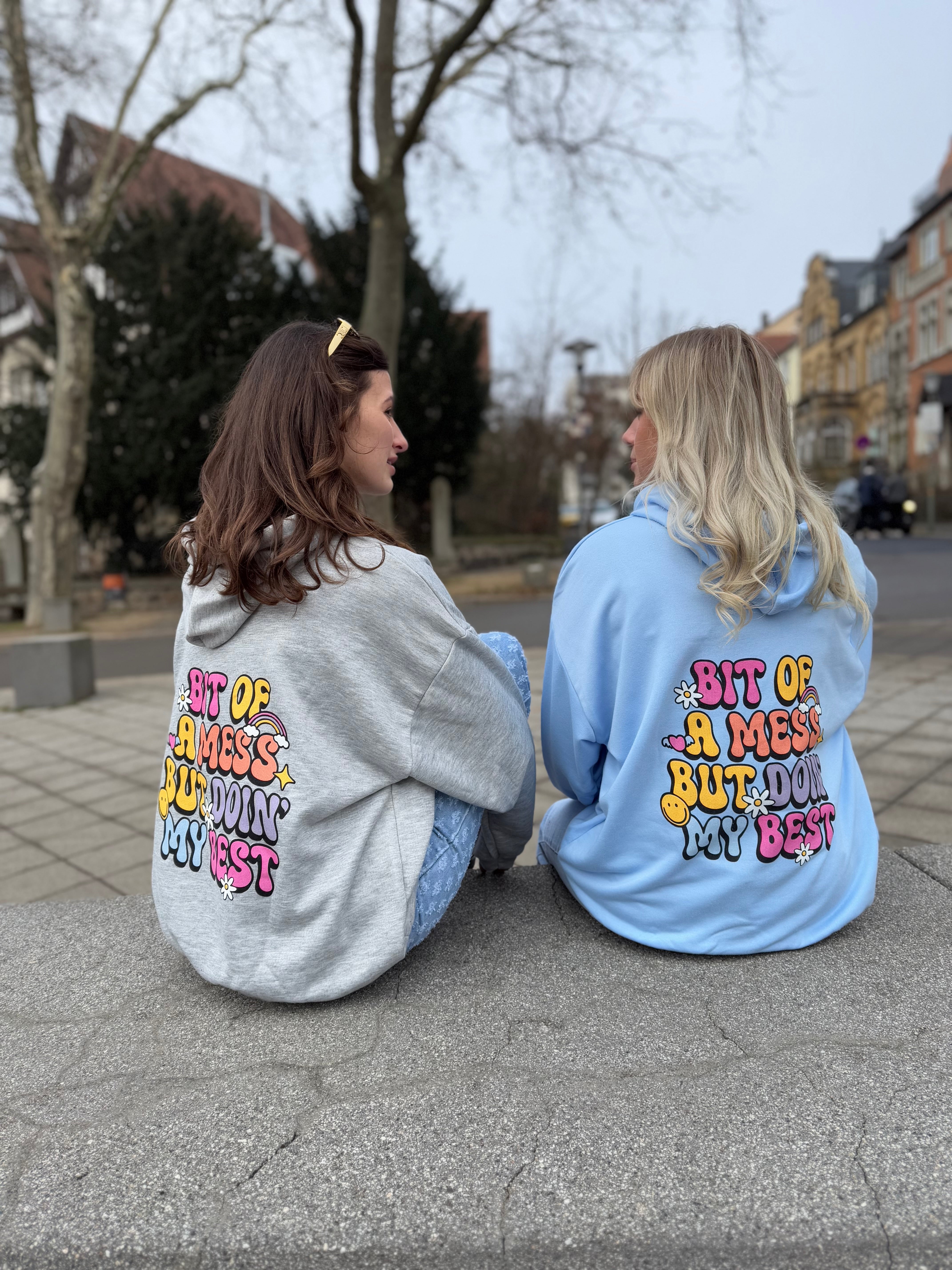 Oversized Hoodie Women - Soft Heavyweight Cotton, Relaxed Fit, Minimalist Streetwear 3