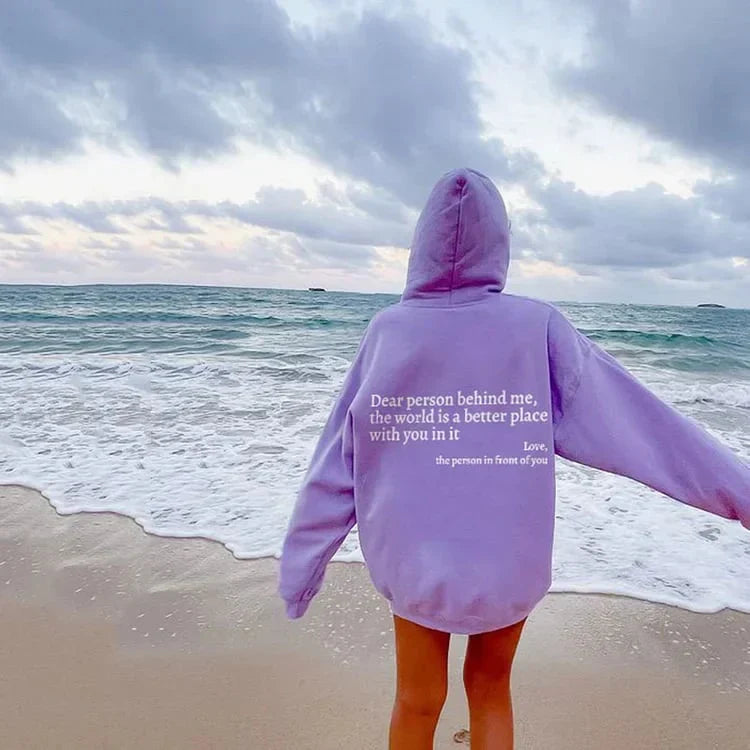Oversized Hoodie Women - Soft Heavyweight Cotton, Relaxed Fit, Minimalist Streetwear 3