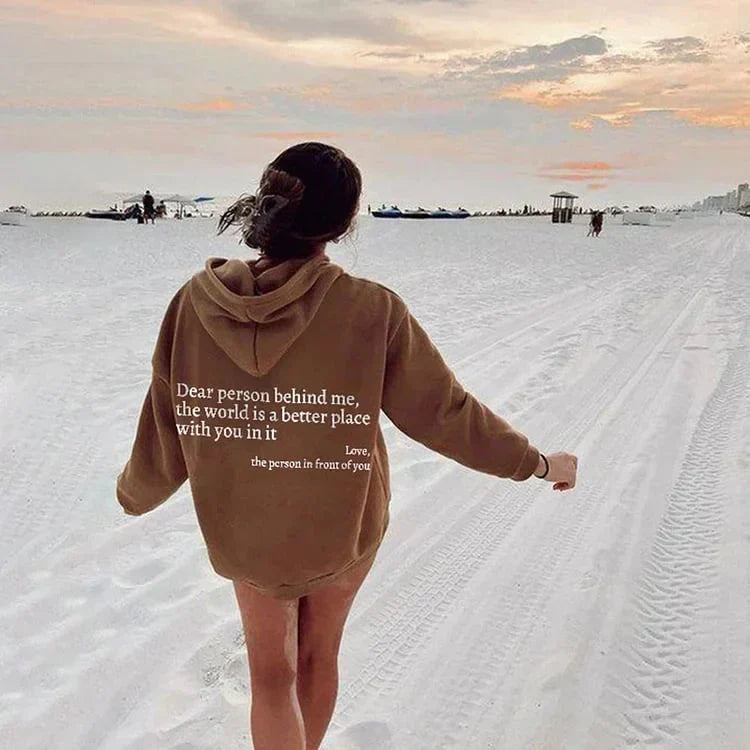 Oversized Hoodie Women - Soft Heavyweight Cotton, Relaxed Fit, Minimalist Streetwear 4