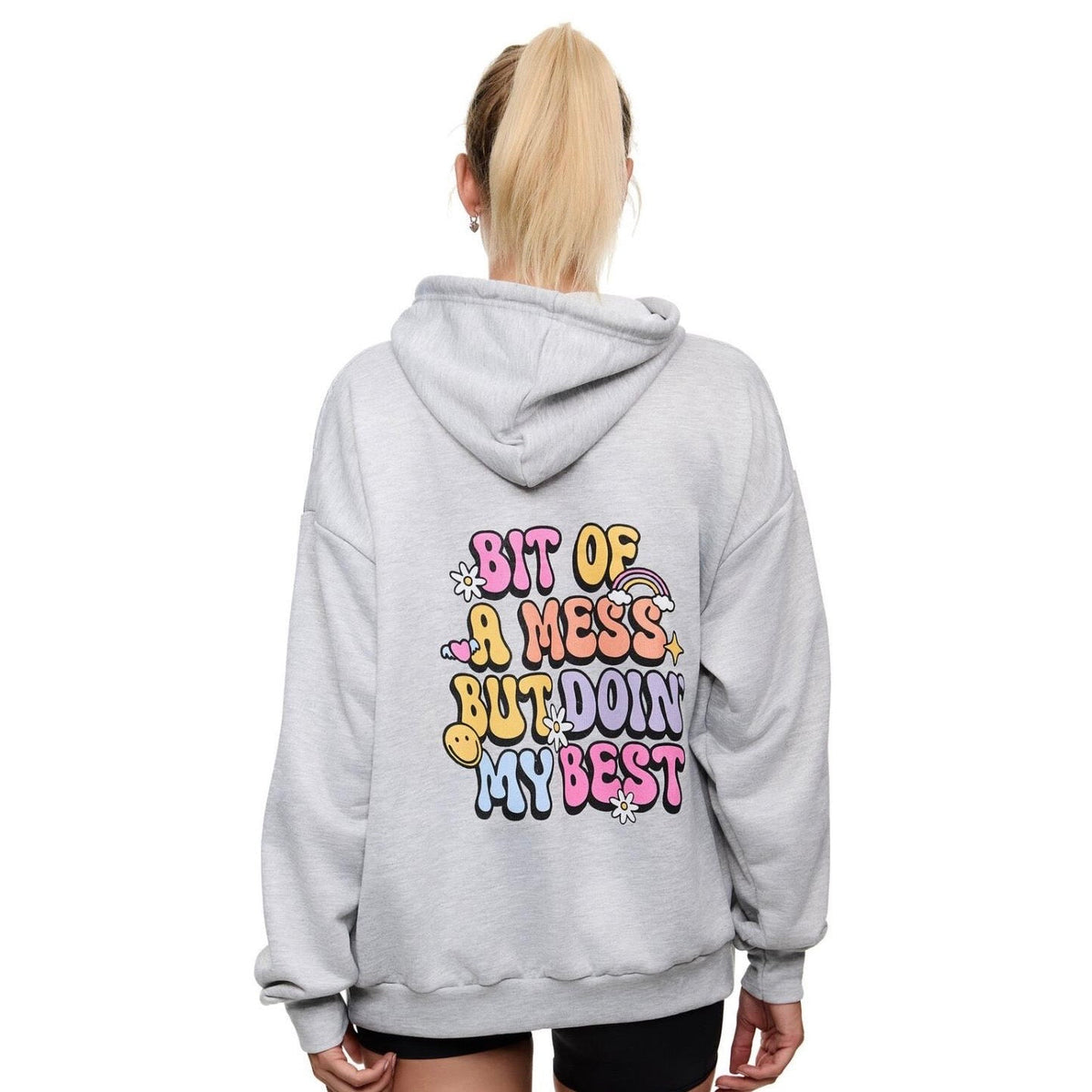 Oversized Hoodie Women - Soft Heavyweight Cotton, Relaxed Fit, Minimalist Streetwear 8
