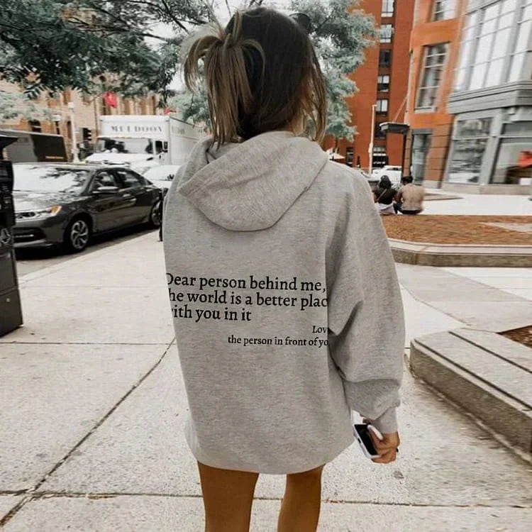 Oversized Hoodie Women - Soft Heavyweight Cotton, Relaxed Fit, Minimalist Streetwear 8