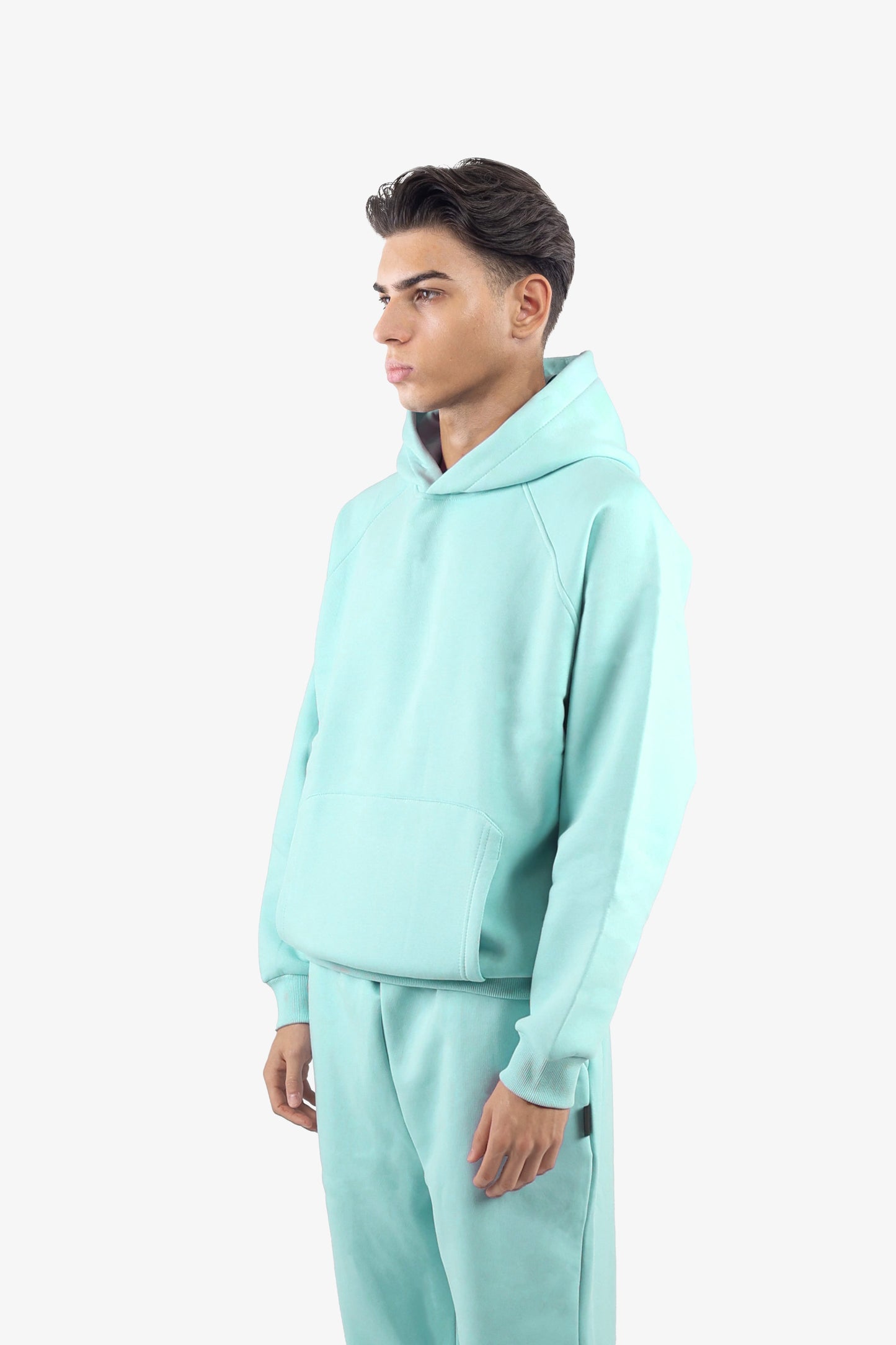 Oversized Hoodie for Men - Soft Cotton, Relaxed Fit, Black or Grey Sweatshirt 1