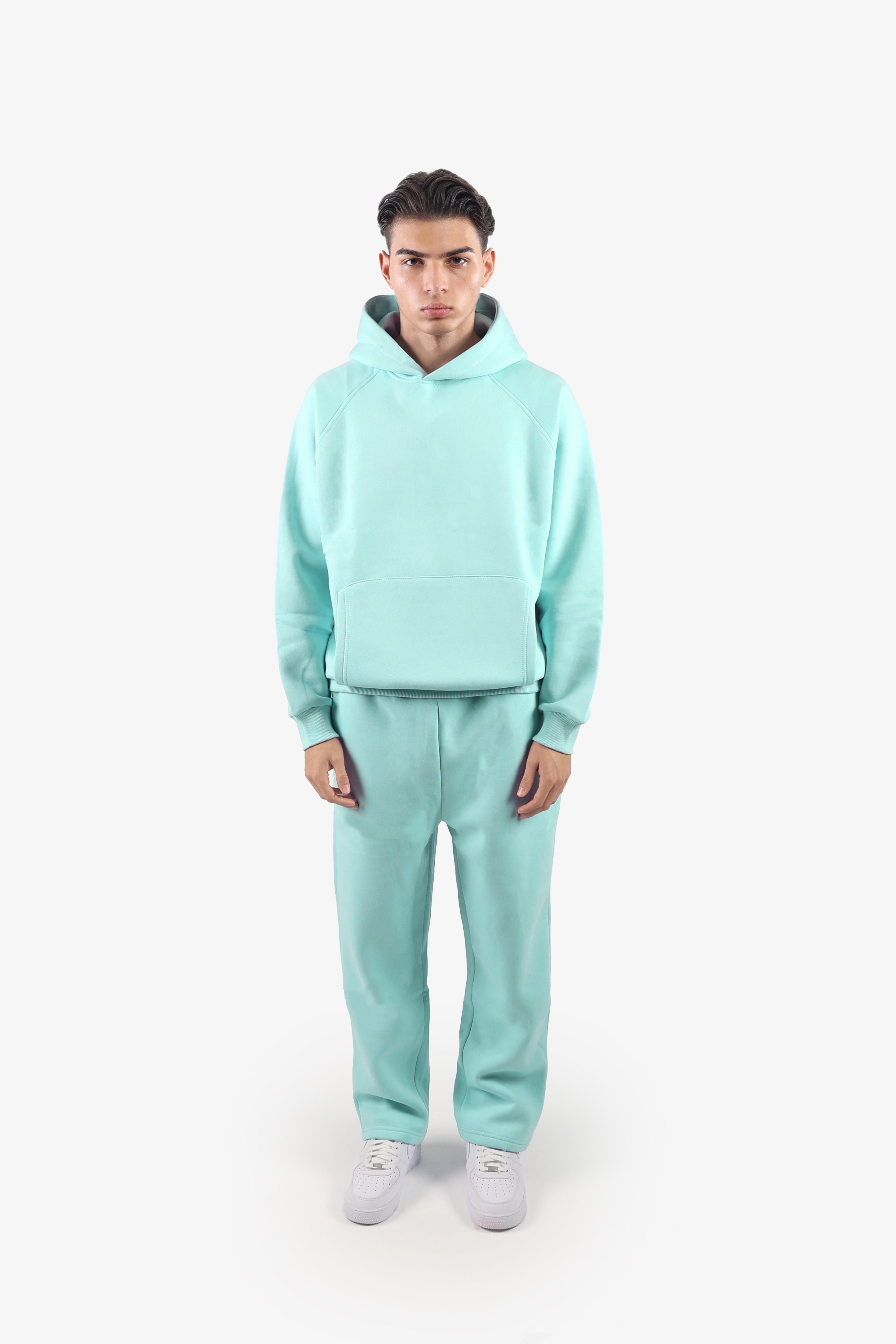 Oversized Hoodie for Men - Soft Cotton, Relaxed Fit, Black or Grey Sweatshirt 4