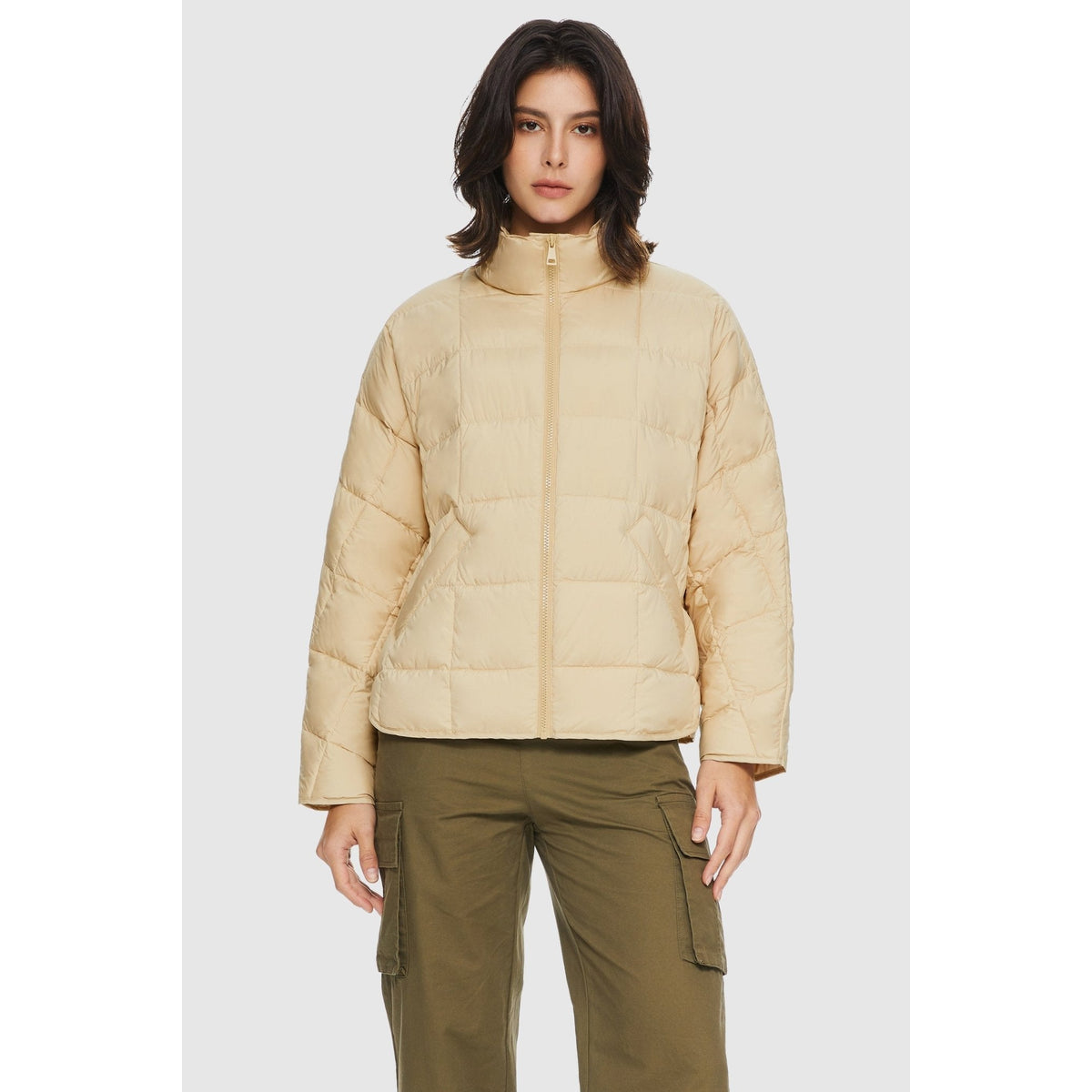 Oversized Insulated Down Puffer Jacket Lightweight Winter Essential 5