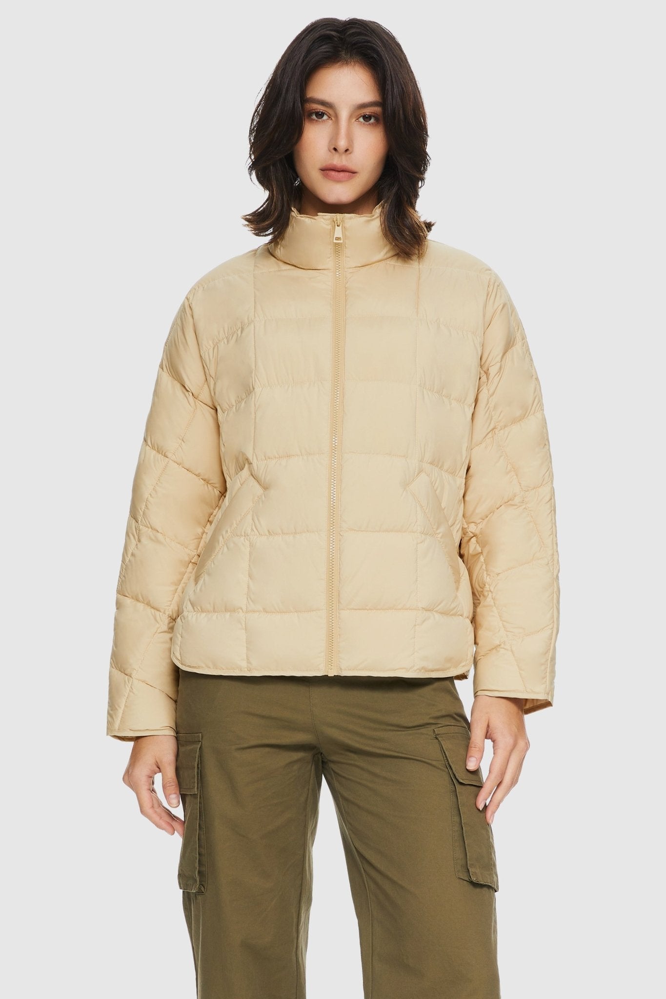 Oversized Insulated Down Puffer Jacket Lightweight Winter Essential 5