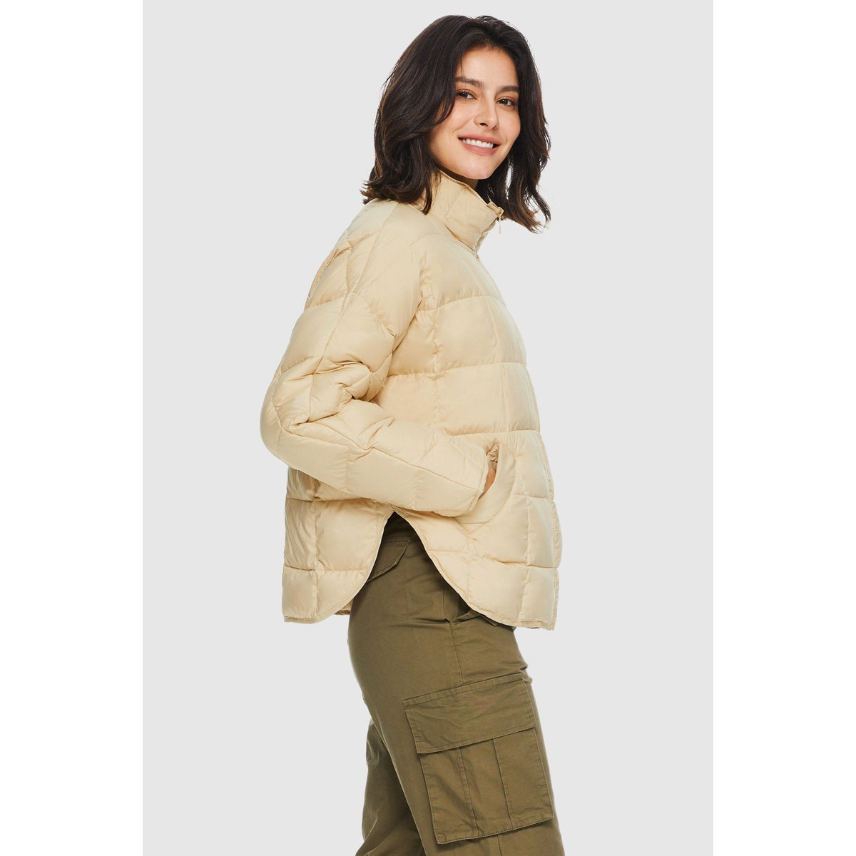 Oversized Insulated Down Puffer Jacket Lightweight Winter Essential 7