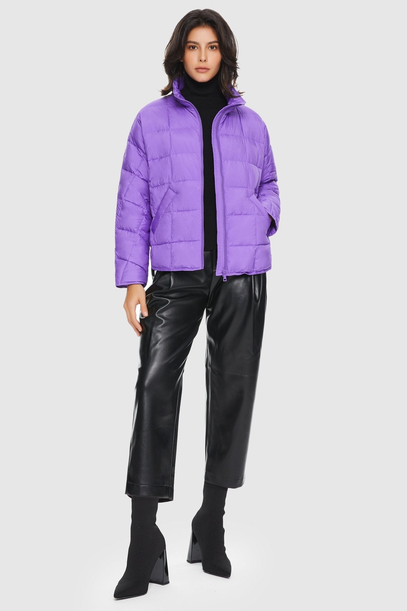 Oversized Insulated Down Puffer Jacket Lightweight Winter Essential 8