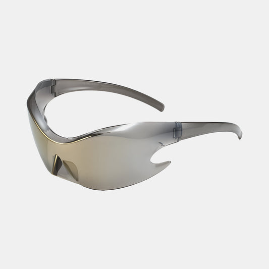 Oversized Streetwear Sunglasses - Unisex Fashion Eyewear with Dark Lenses & UV Protection 0
