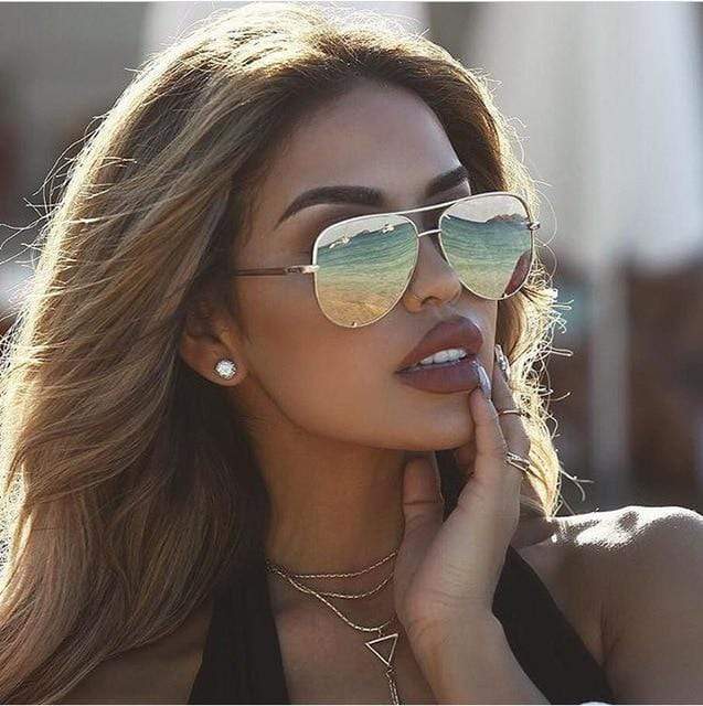 Oversized Streetwear Sunglasses - Unisex Fashion Eyewear with Dark Tinted Lenses & UV Protection 2