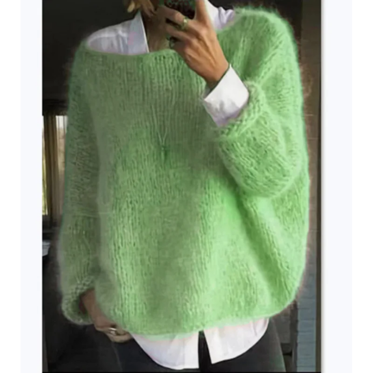 Oversized Sweater Women Soft Cozy Knitted Winter Fashion 8