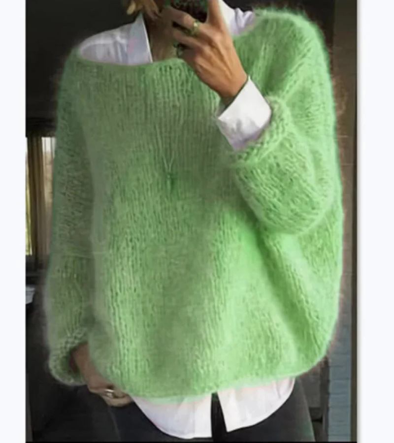 Oversized Sweater Women Soft Cozy Knitted Winter Fashion 8