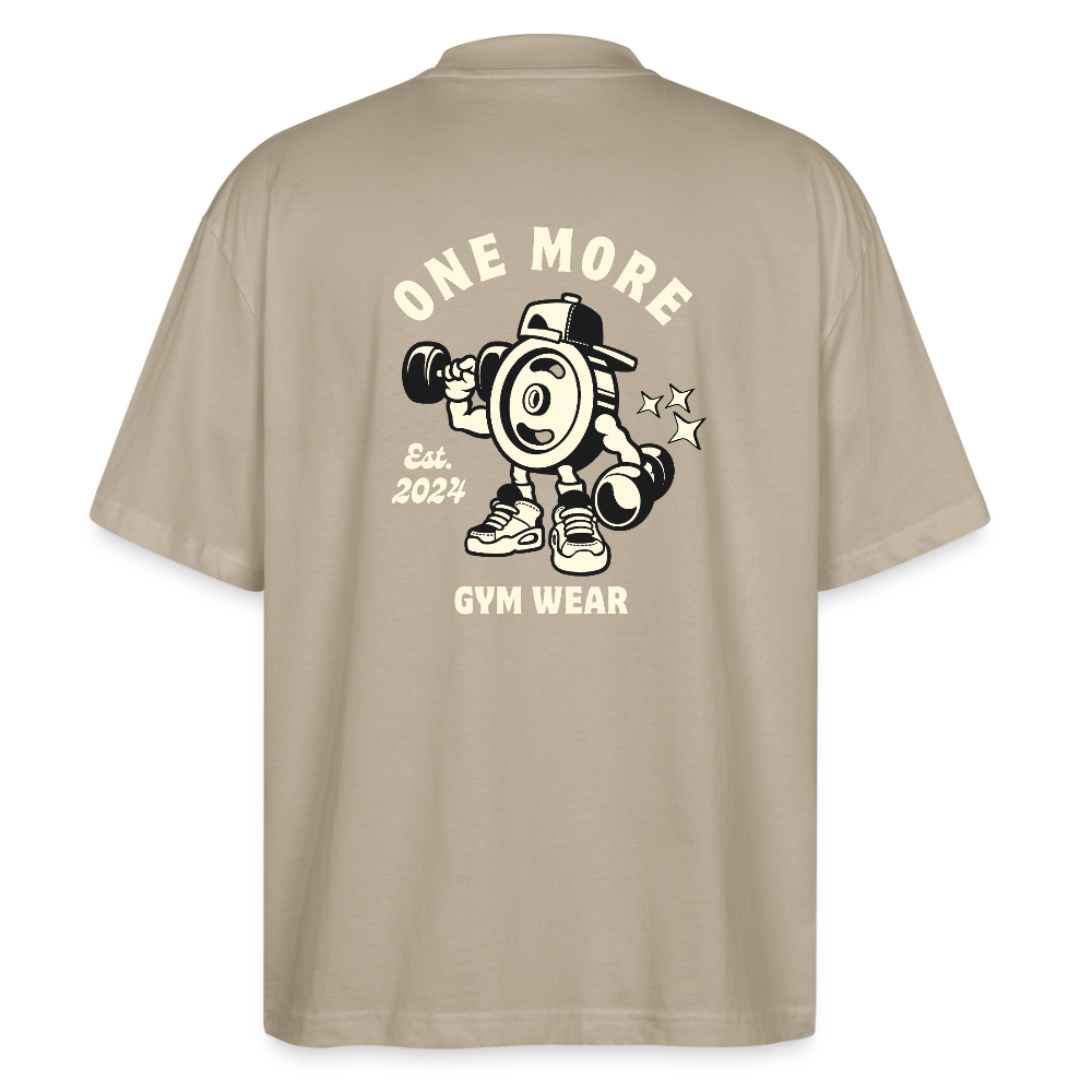 Oversized Unisex T-Shirt - Soft Heavyweight Cotton, Dropped Shoulder, Minimalist Streetwear Style in Neutral Tones 6