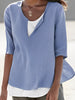 Oversized Women's T-Shirt - Soft Cotton Drop Shoulder Tee in Neutral Tones 1