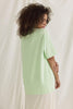 Oversized Women's Tee - Soft Heavyweight Cotton Drop Shoulder T-Shirt in Neutral Tones 4
