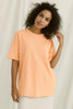 Oversized Women's Tee - Soft Heavyweight Cotton Drop Shoulder T-Shirt in Neutral Tones 6