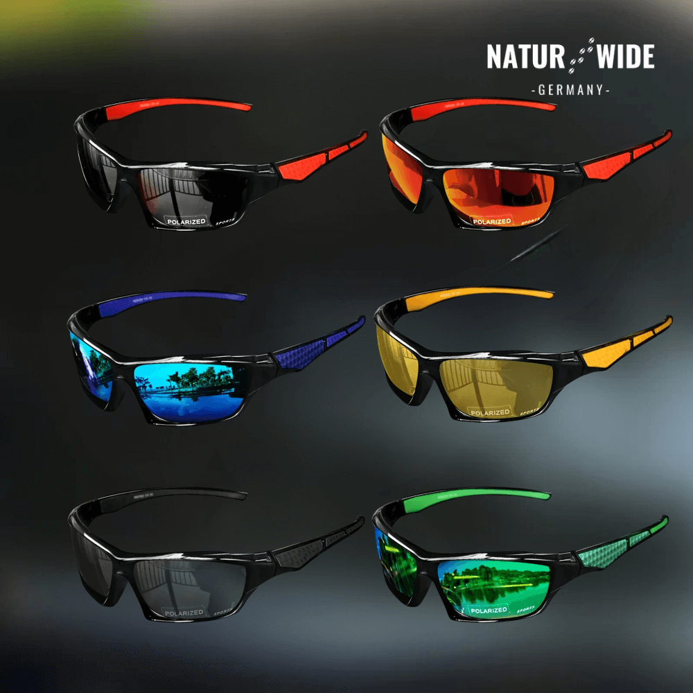Polarized Sport Sunglasses - Lightweight, UV400 Protection, Stylish Design 3