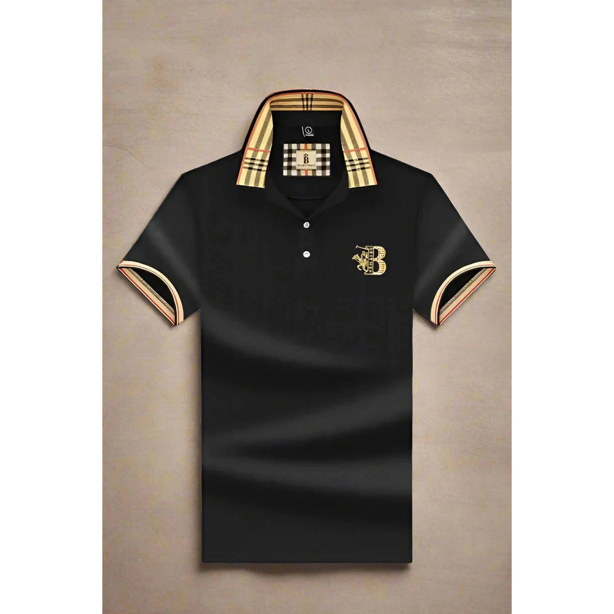 Polo Shirt Men Elegant Cotton Design Casual Chic Comfortable Fashion 1